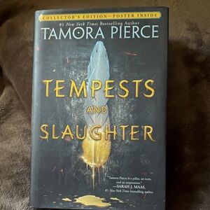 Collector's Edition Hardcover of Tempests and Slaughter